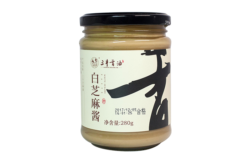 280g白芝麻酱麻汁出口生产厂家