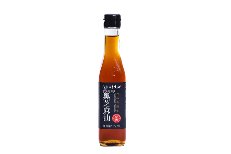 227ml特级黑芝麻油出口厂家